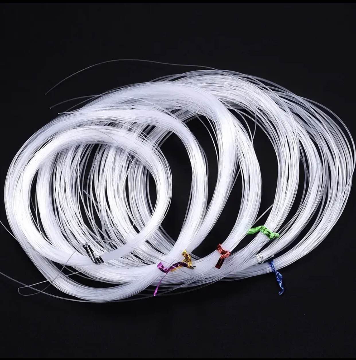 Non-elastic 50M Transparent Fishing Line Nylon Transparent Line Polyester Handmade Thread Jewellery tools & Equipments accessories Material Wholesale Jewellery Tool & Equipments