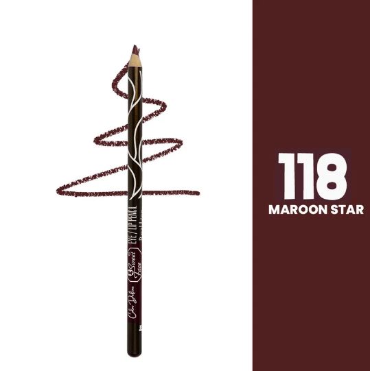 Sweet Face Lip Liner Pencil - Chocolate Bar (Brown) | Waterproof, Matte, Long Lasting Lip Contour Pencil