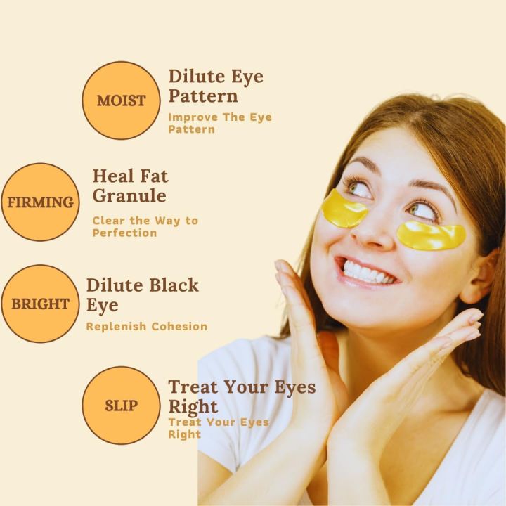 3 Pair Sewak 24K Gold Firming Eye Mask – Premium Anti-Aging Treatment for Dark Circles, Puffiness & Wrinkles | Hydrating Collagen Eye Pads with Gold Essence for Radiant, Youthful Skin | Under Eye Repair & Brightening Mask – Made in UK