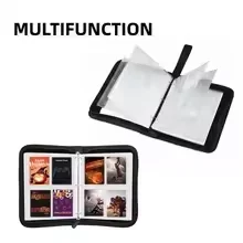 @New Pokemone Card Album PU Zipper Photo Album Collection Book Anime Figure Album Hobby File Kids Toy  In Stock