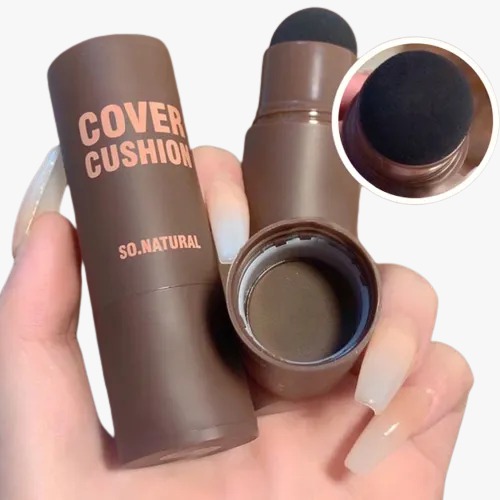 Miss Lara 2 in1 Cover Cushion Hairline & Eyebrows Shaping Stamp ( Shade: Brown and Black) MS-39