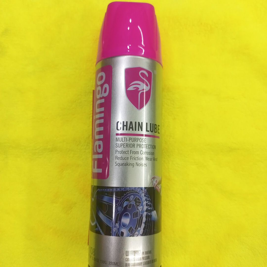 Chain Lubricant Flamingo Chain Lube 220ml for heavy Bikes and Motorcycles