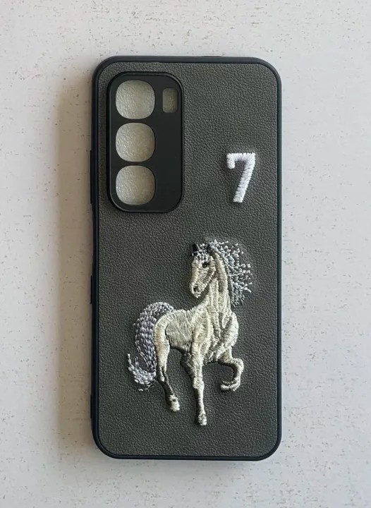 Infinix Hot 60/ Hot 60i Embroidered POLO Back Cover