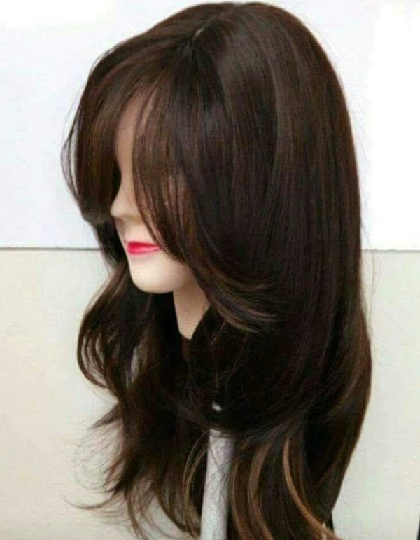 Full head wig Brown