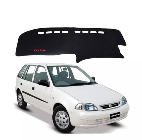 Suzuki Cultus Dashboard Mat Old Model Dashboard Cover Black