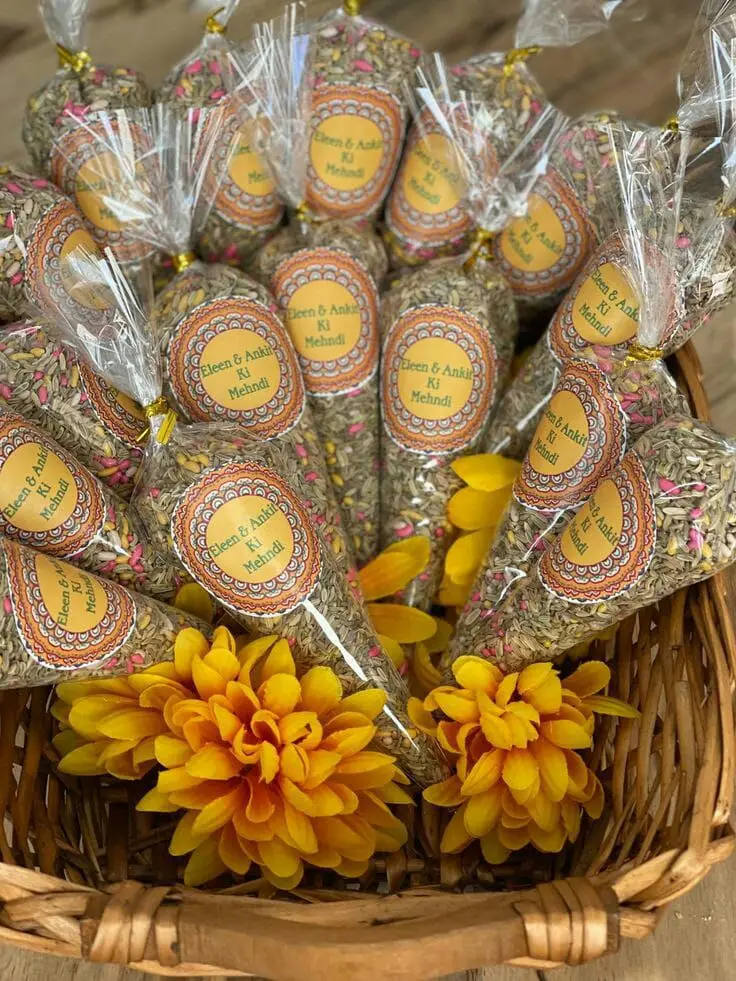 Mehndi theme savoury cones hamper #westyorkshire #cityofbradford #swe... |  TikTok