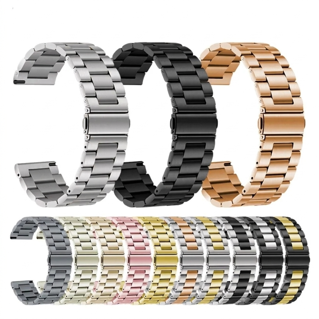 Premium 22mm Stainless Steel Watch Straps