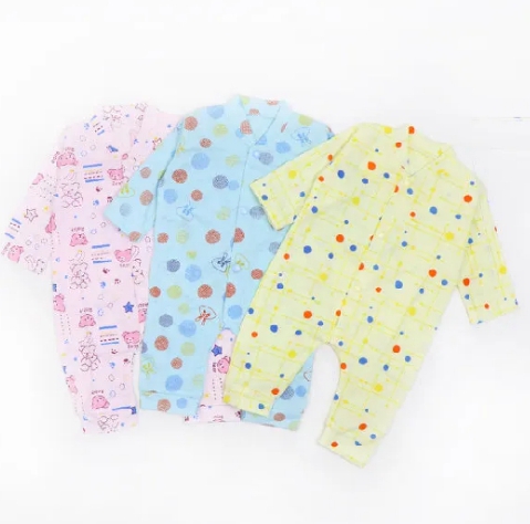 Pack of 3 & 1 Bodysuit Romper Gift Set | Multicolor & Multidesign
|*Baby's First Wear: 3-Piece Bodysuit Romper Set (Multicolor, Unisex, Interlock)*
