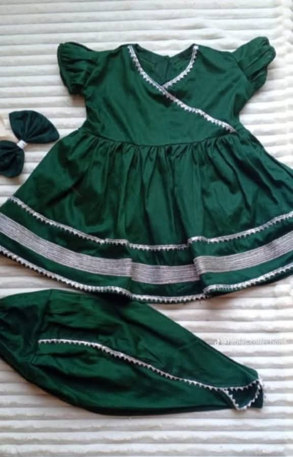 girl's stylish  14 August  2 piece dress collection