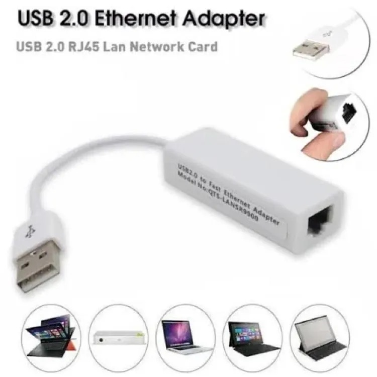 USB LAN CARD 2.0 TO RJ45 NETWORK ETHERNAT ADAPTER