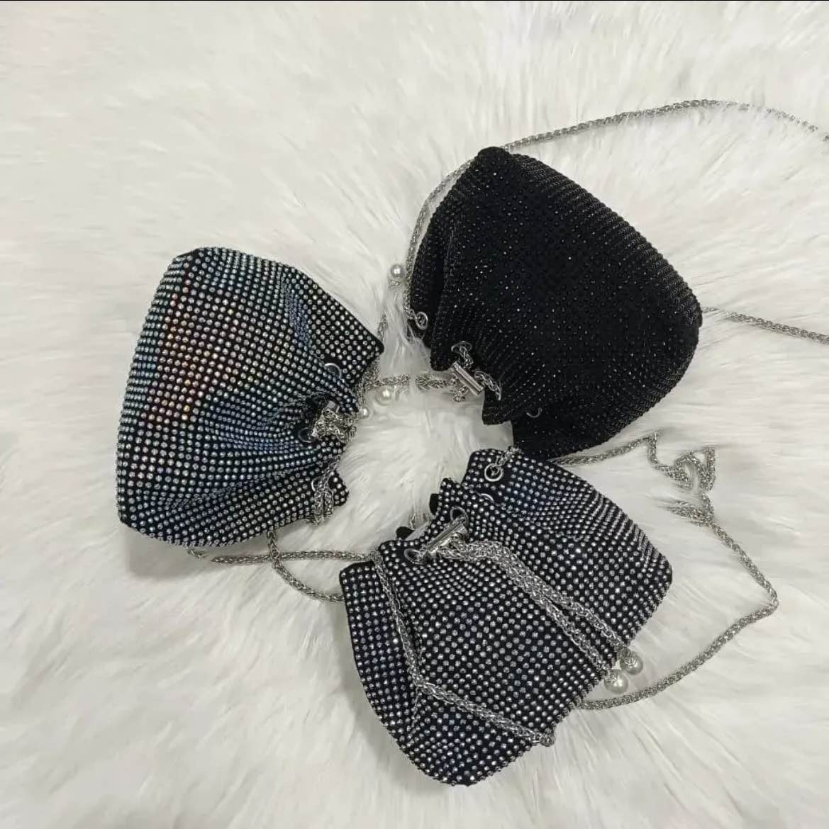 Potli Bag China, Stone Style Bag Imported With Long Chain