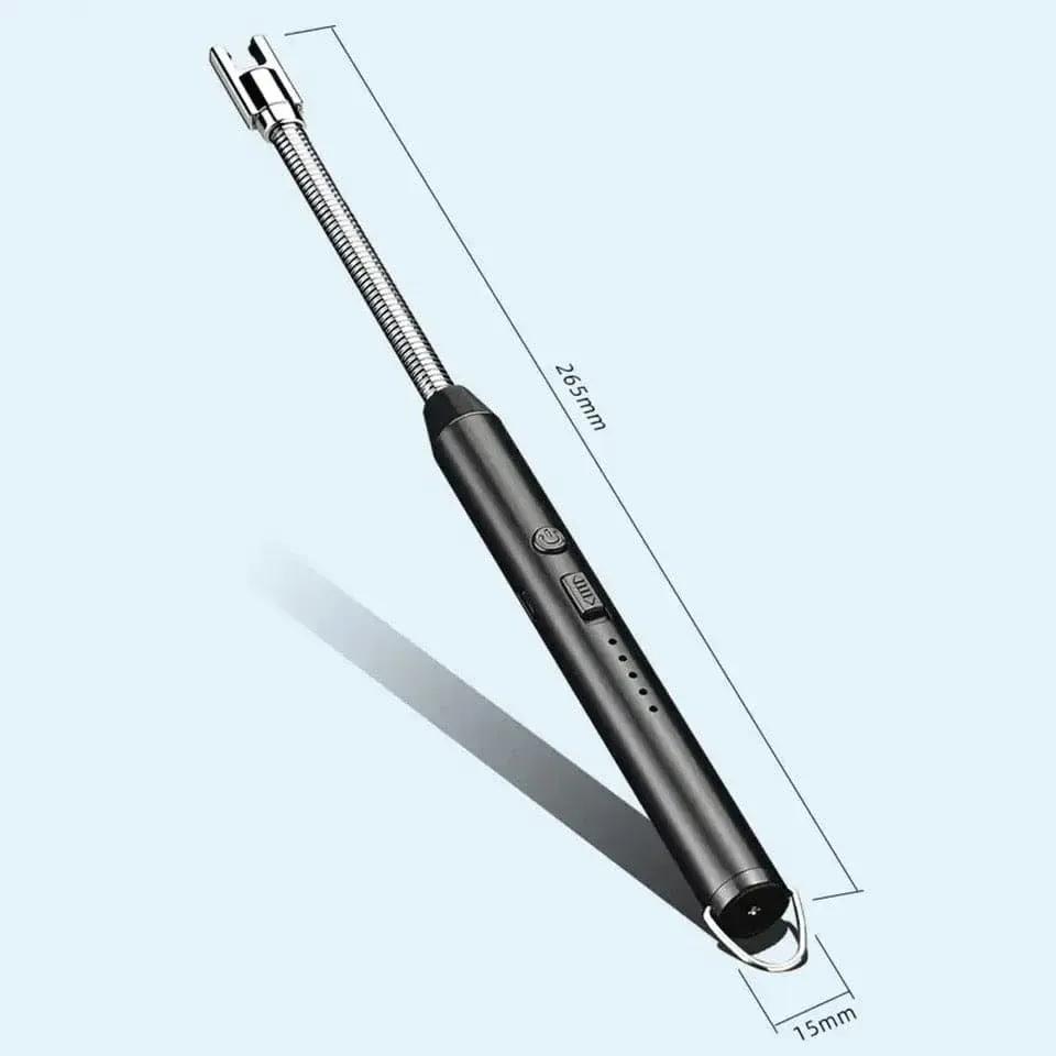 USB Rechargeable Flameless Arc Lighter Flexible & Windproof for Candles, Hiking, Camping, Kitchen, Fireplaces