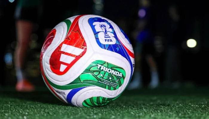 FIFA World Cup 2026 Sialkot FOOTBALL – Premium Match & Training Soccer Ball  Size 5 PU Leather  Durable Waterproof Premium Hand Stitched Football Pakistan