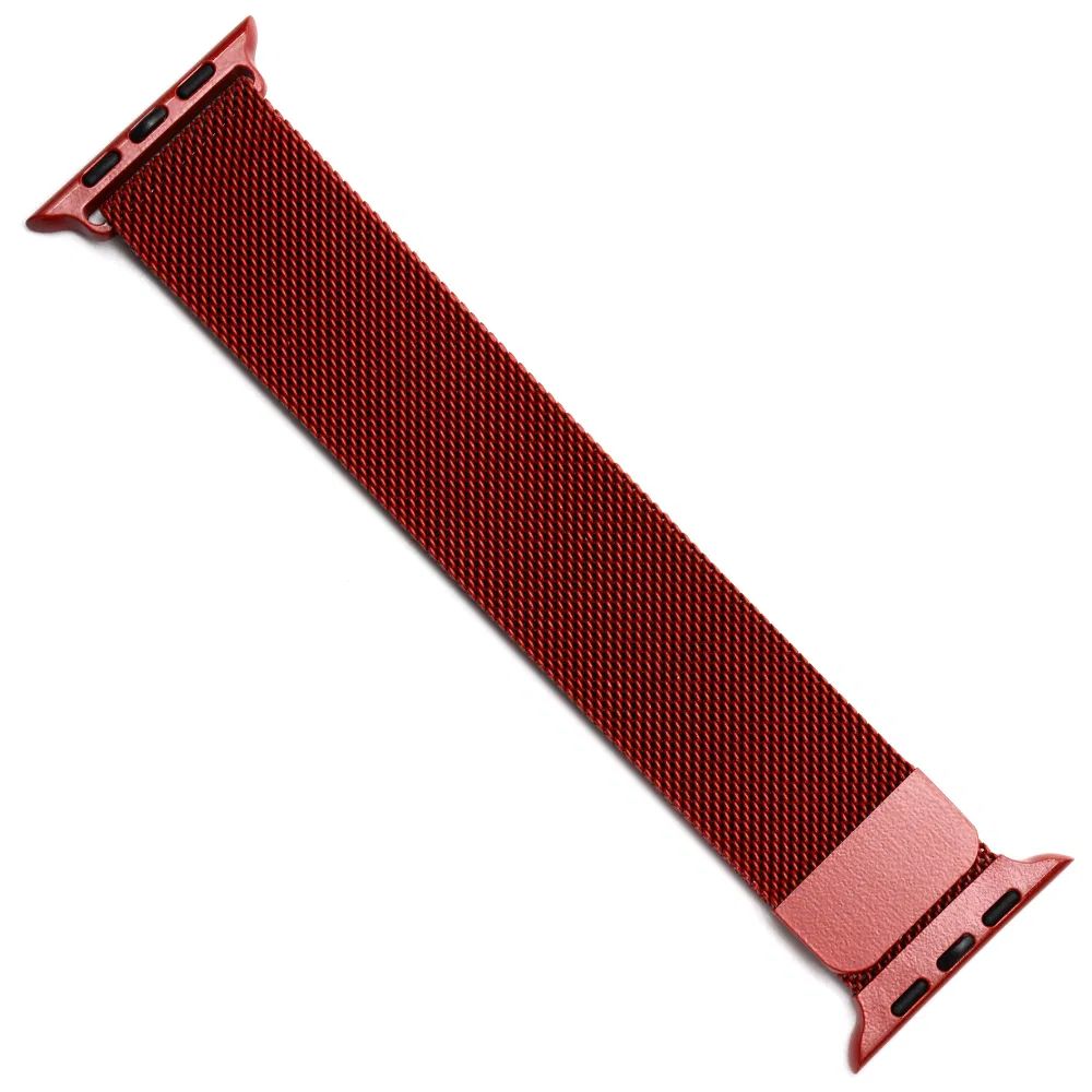 Premium Magnetic Chain Smart Watch Strap 44mm to 49mm – Stainless Steel Adjustable Magnetic Loop Wrist Band for Men & Women