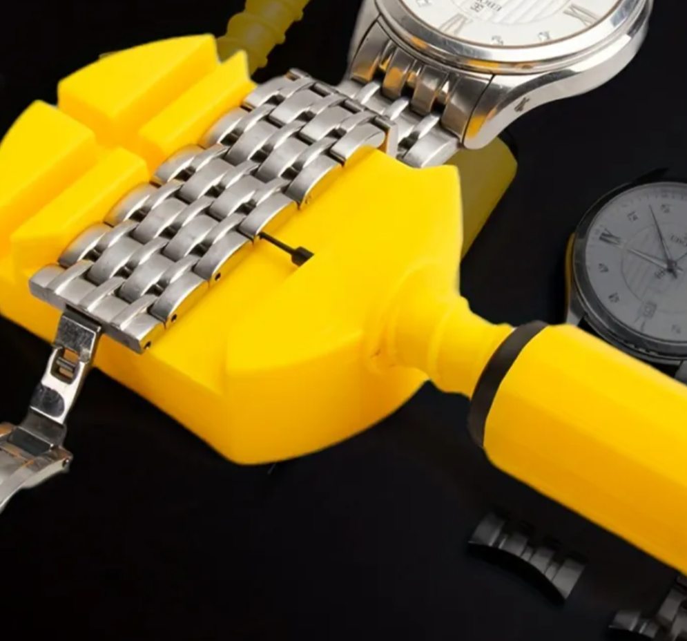 Watch Wrist Bracelet Watch Band Link Slit Strap Remover Adjuster  Pins Repair Tools Watch Accessories