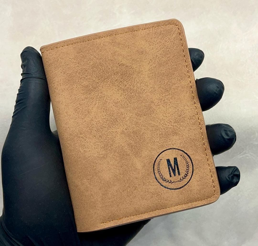 PU Leather Wallet for Men – Slim Stylish Bifold Wallet Premium Quality, Durable & Lightweight