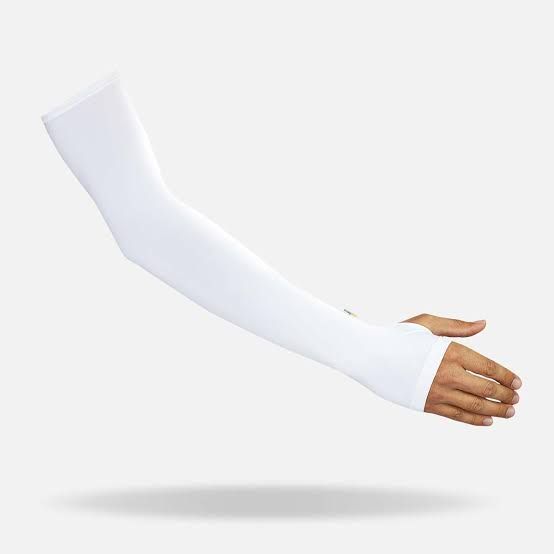 UV Protection Cooling Arm Sleeves For Men And Women Summer Compression Sports Arm Warmers With Thumb Hole Cycling