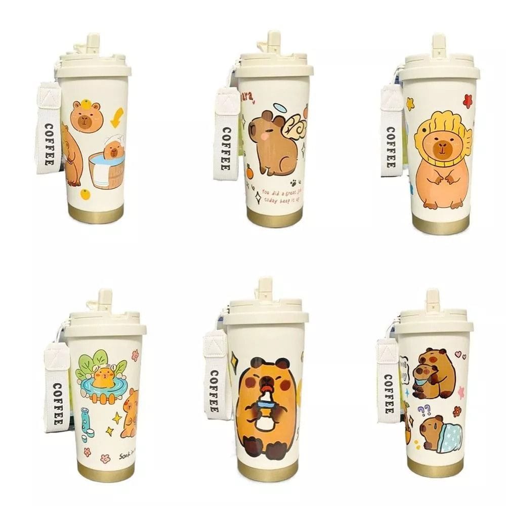 Cute Bear Transparent Glass Cup