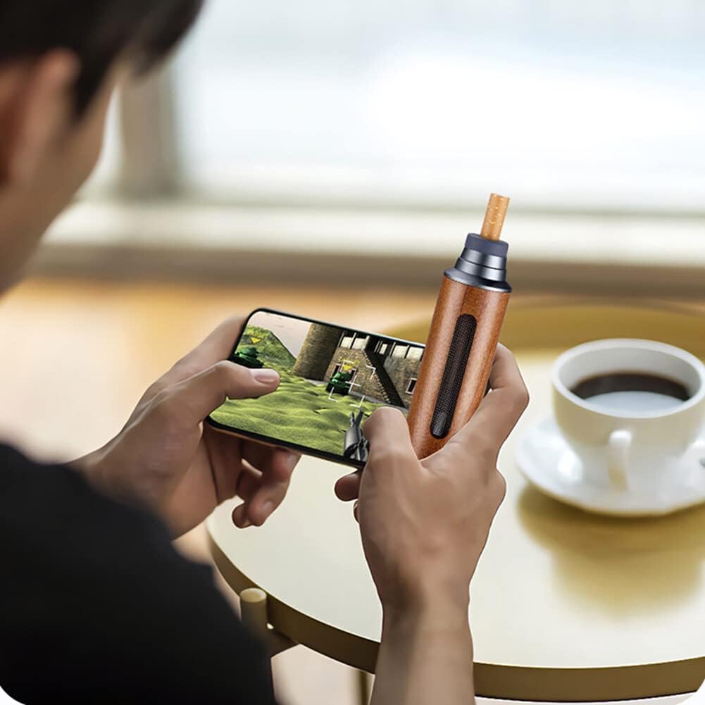 Portable Handheld Mini cigarette ashtray Easy to Clean, Prevent cigarette ash from falling everywhere For Travel, Home, Office, Car