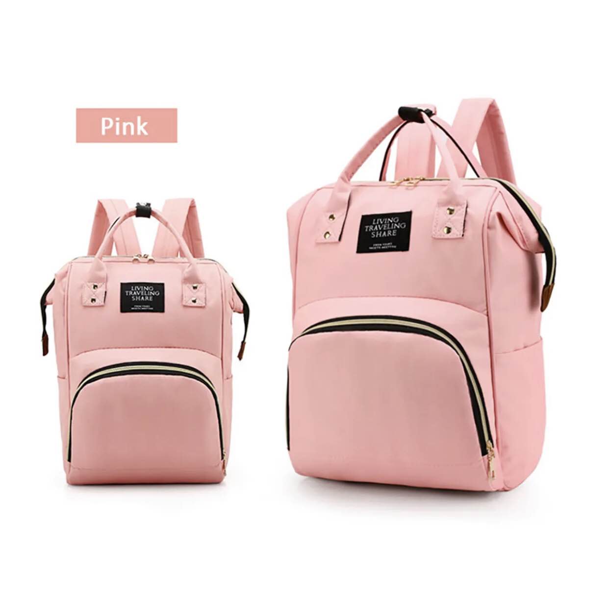 Diaper Mummy Bag Multi-Function Waterproof - Travel Backpack, maternity bag, imported Quality..rendom colour