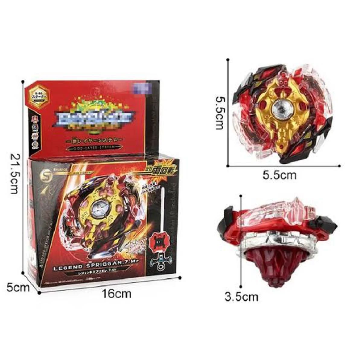 Metal Fusion Beyblade Set Spinning Top With Launcher Included For Kids
