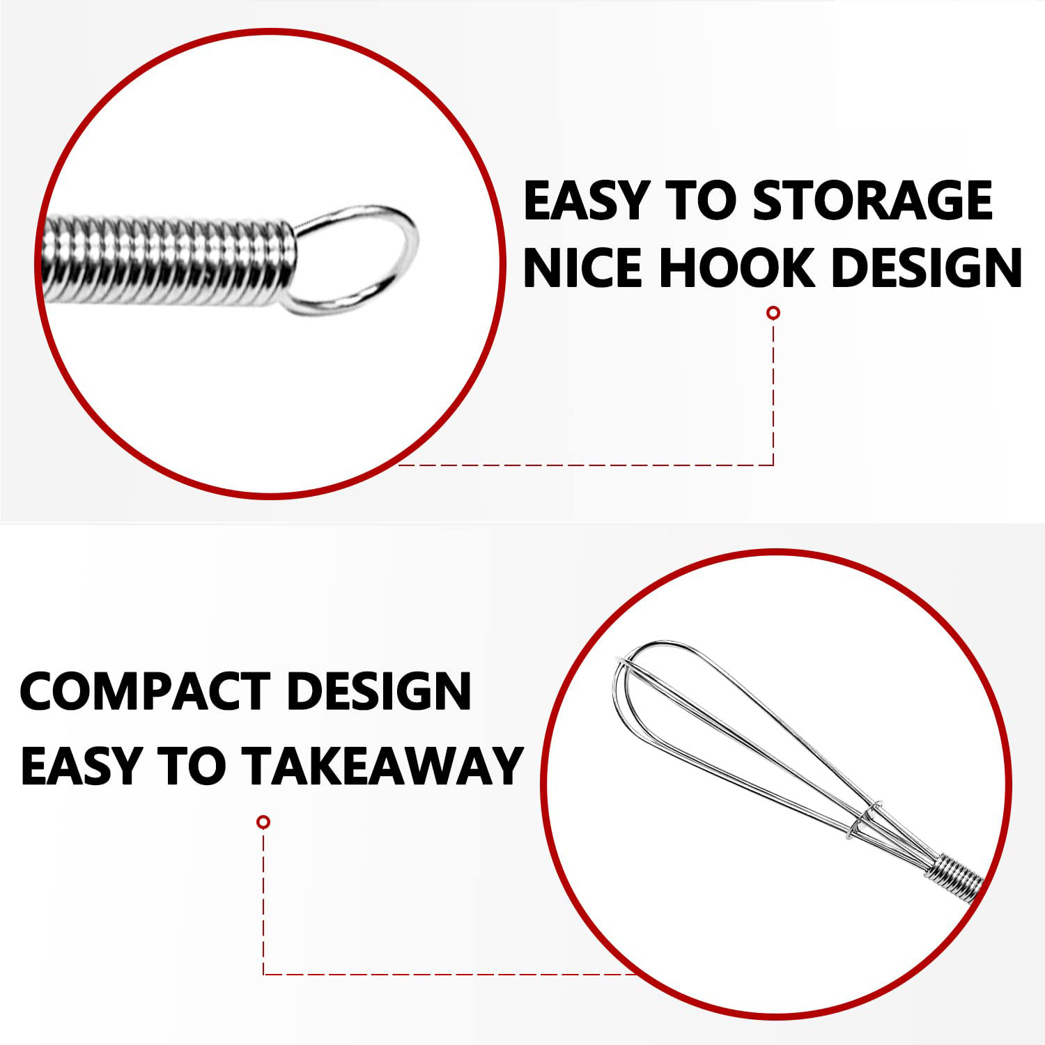 Elegant E7812 SS Mini Whisk