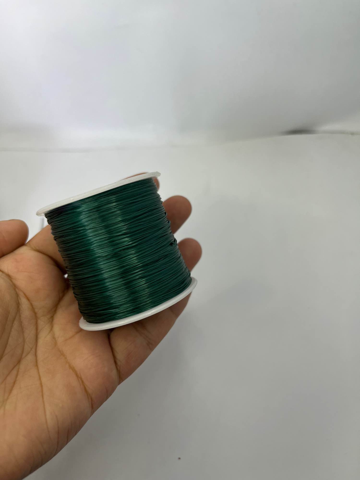 Stretchable Thread For Jewlery Making Nylon Thread For Bracelet Making Elastic String For Beading Jewelry Cord, Elastic Bracelet Rope Crystal Beading Cords  High-Quality Crystal Bead String / 5 yard (5 gazh).