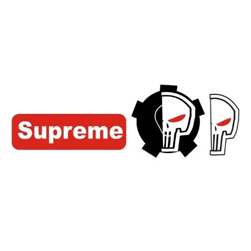 Supreme 2024 bike stickers