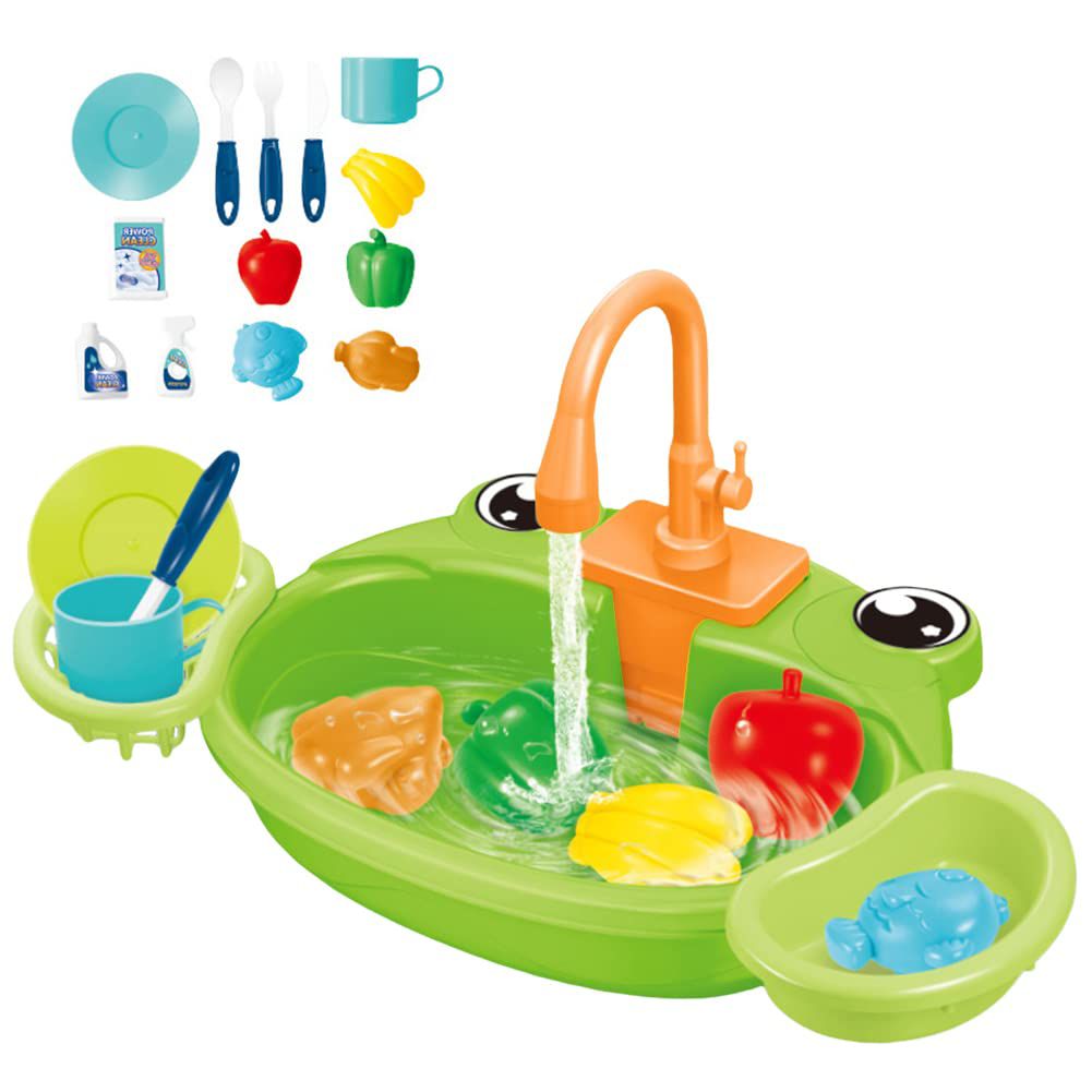 Play Kitchen Sink Toy, Kitchen Sink Play Set Electric Out of Water