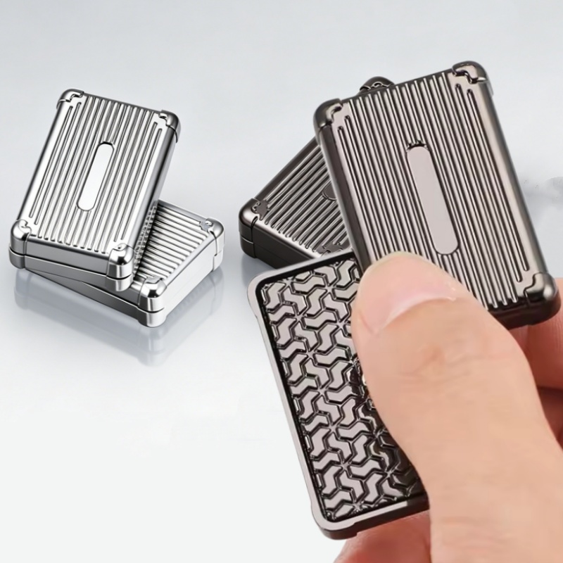 ﻿ Metal Magnetic Push-Pull EDC Slider Stress Relief Slider Everyday Portable Fidget Slider Toy Anti-Anxiety Fidget Toy 