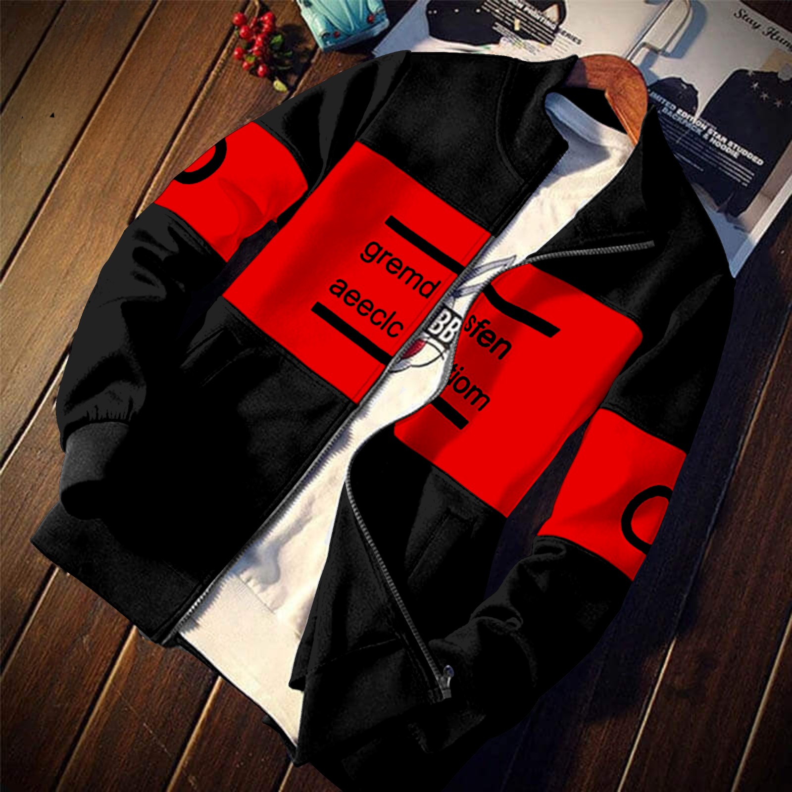 Hsk's Store Men's/Women's Winter Bomber Jacket - Fleece Insulated, Bomber Jacket for Snowboarding/Skiing - Warm and Breathable, Fleece Lined Bomber Jacket for Extreme Cold Weather, Lightweight Bomber Jacket for Hiking/Travel, Full-Zip Bomber Jacket with R