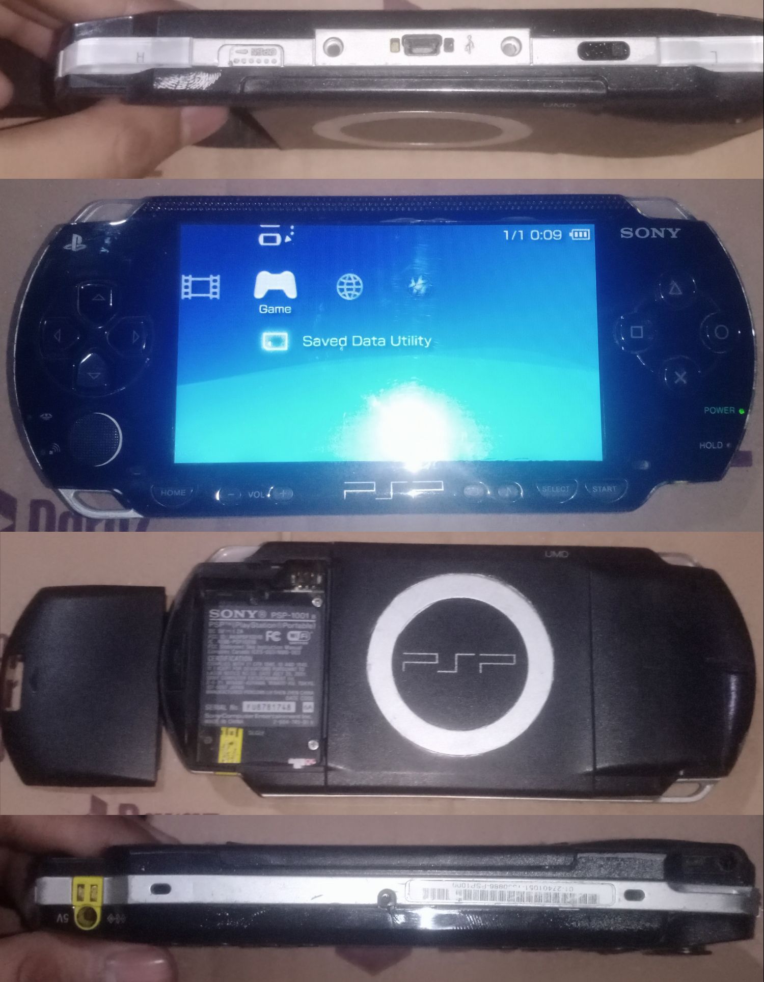 🎮 Sony PSP Portable Gaming Console | Refurbished | + 21 Pre-Installed Games – Charger & battery