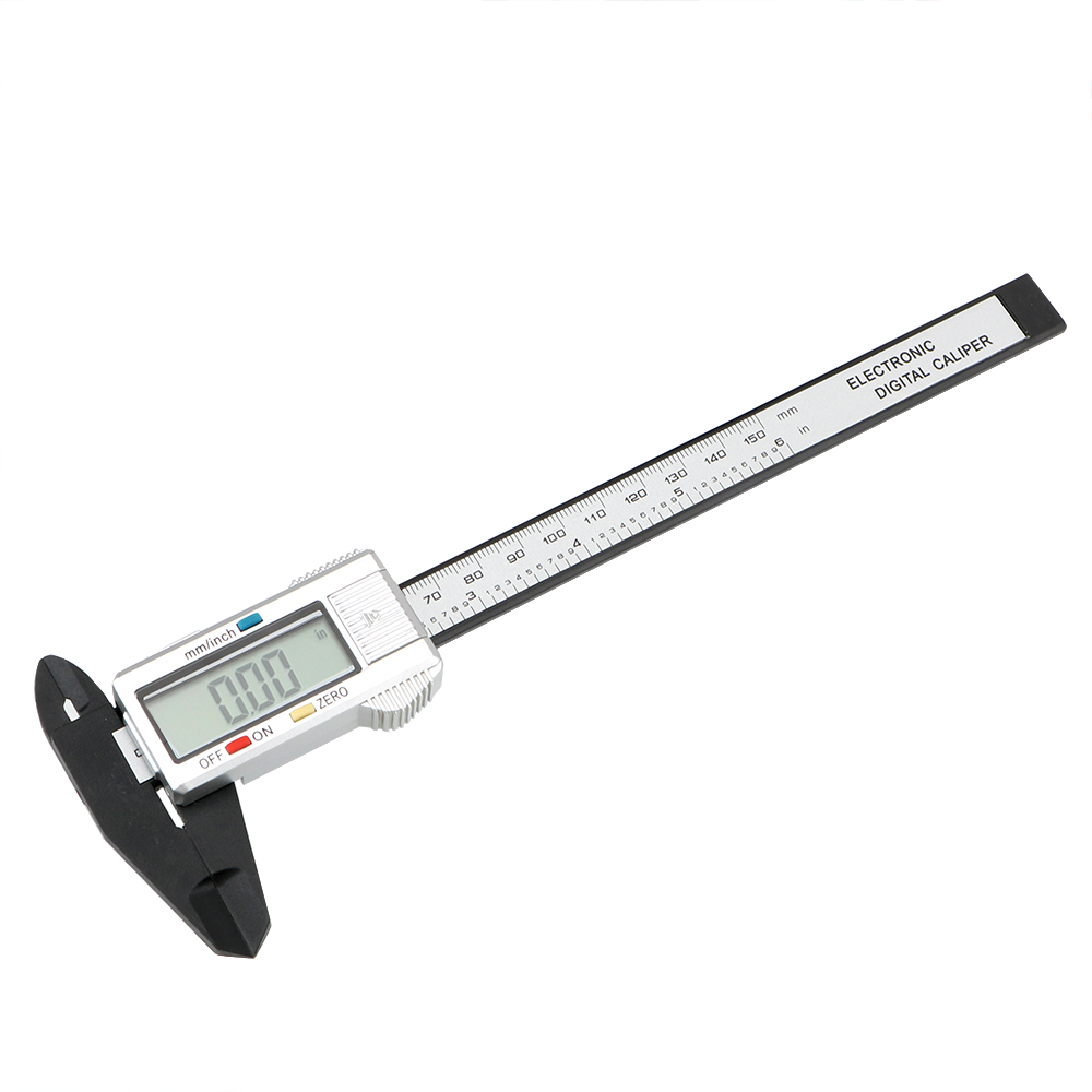 Digital Ruler Measuring Tool Vernier Caliper Gauge Plastic 150mm/6 Inch ...