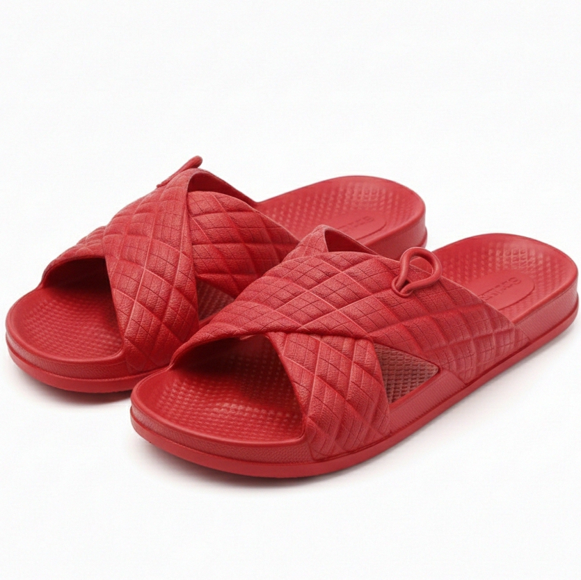 Soft Medicated Pure Rubber Casual house Slippers Non-Slip Stylish and Comfortable FlipFlops For Ladies Best for indoor use
