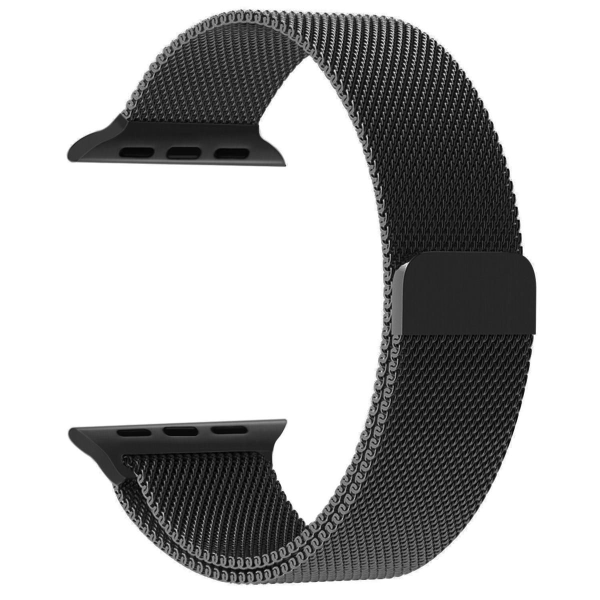 Premium Magnetic Chain Smart Watch Strap 44mm to 49mm – Stainless Steel Adjustable Magnetic Loop Wrist Band for Men & Women