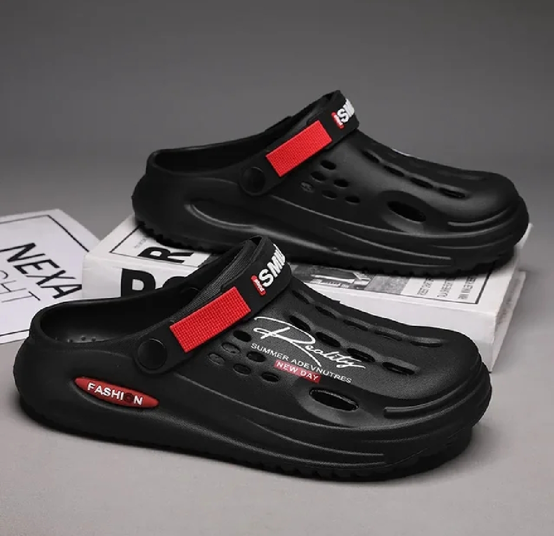 MENS IMPORTED EVR CROCKS WITH SMALL HOLES TRENDING SANDALS FOR ALL SEASON PREMIUM QUALITY CROCKS INDOOR & OUTDOOR