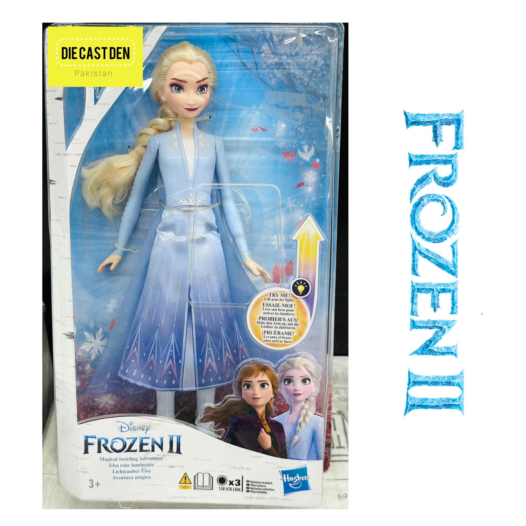 Elsa Doll Frozen Hand-movements Magical Discovery Lights 1ft