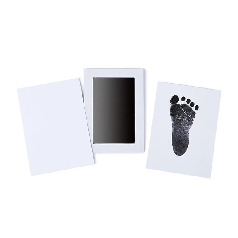 Baby Scan Ink Newborn Baby DIY Hand And Footprint Kit Ink Pads Photo Frame Handprint ...