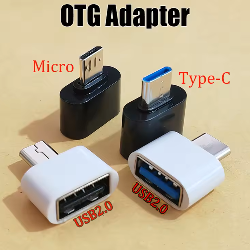 USB OTG Adapter Supports Type-C/Micro Phone Direct Connection USB Flash Drive/mouse/keyboard USB Flash Drive Driver-free