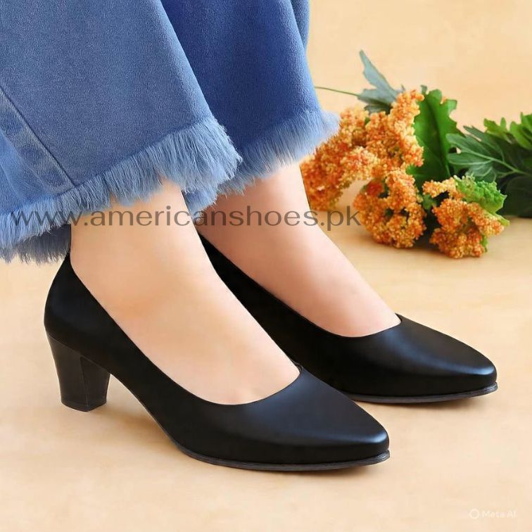 American Block Heel Pumps & Court Shoes Classic Design Elegant Heels for Everyday Wear European Coat Shoes