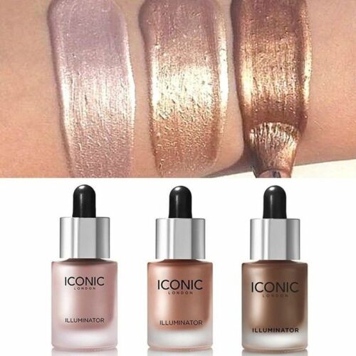 Iconic Liquid Highlighter 30ml – Long-Lasting, Waterproof, Natural Glow & Shimmer Makeup Highlighter for Face & Body