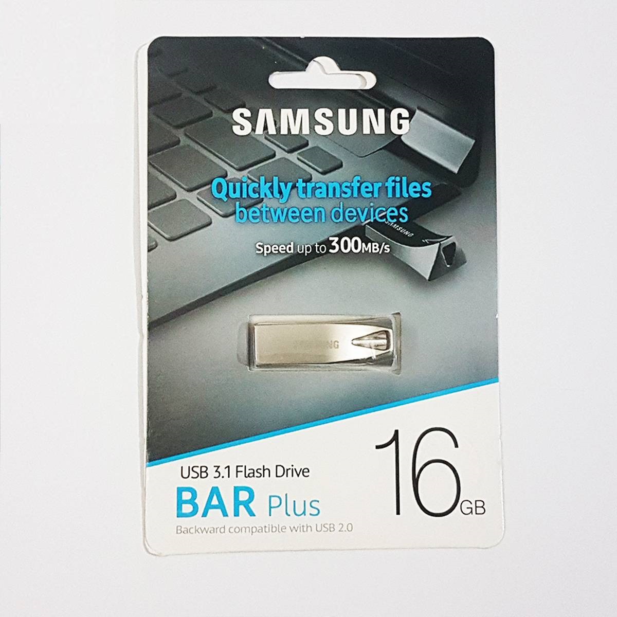 Samsung fast 16GB USB drive _quick data transfer speed upto 300MB/s