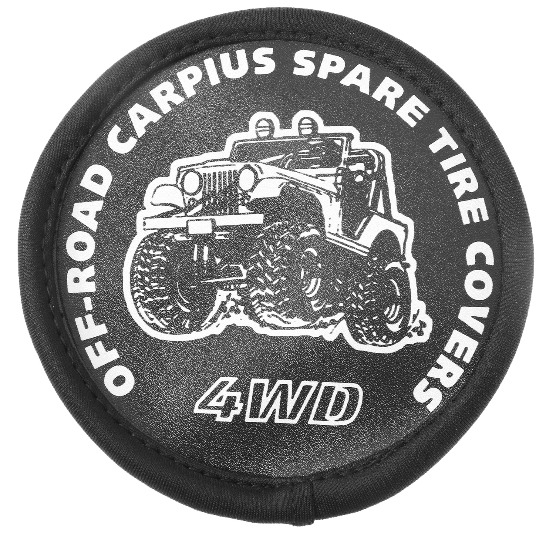 1/10 Spare Tire Cover fits 1.9" 110-120mm Wheels for RC Crawler TRX4 TRX6 D90 Axial SCX10 Capra RGT 86100 GEN8