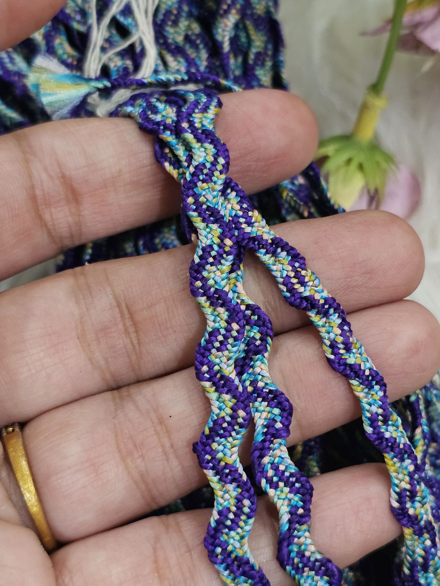 zigzag lace party decor.gift wraps and diy craft lace 13 yards