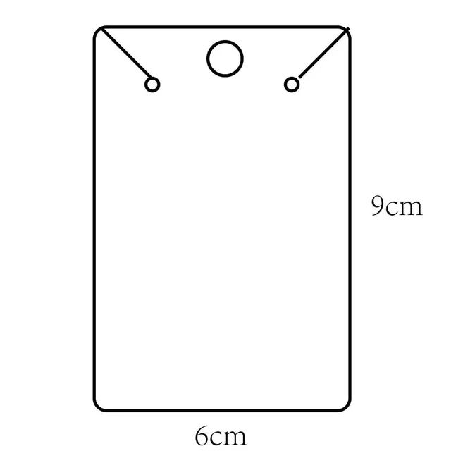 Premium Earring Holder Cards – Blank Display for Earrings – Jewelry Packaging