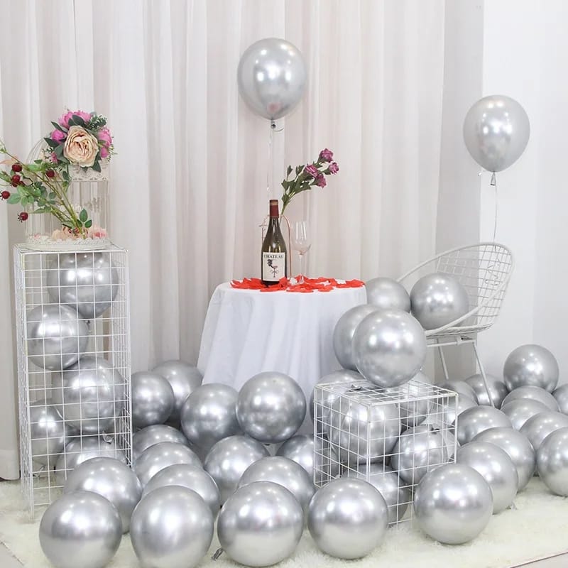 Metallic Party Balloons Pack of 20