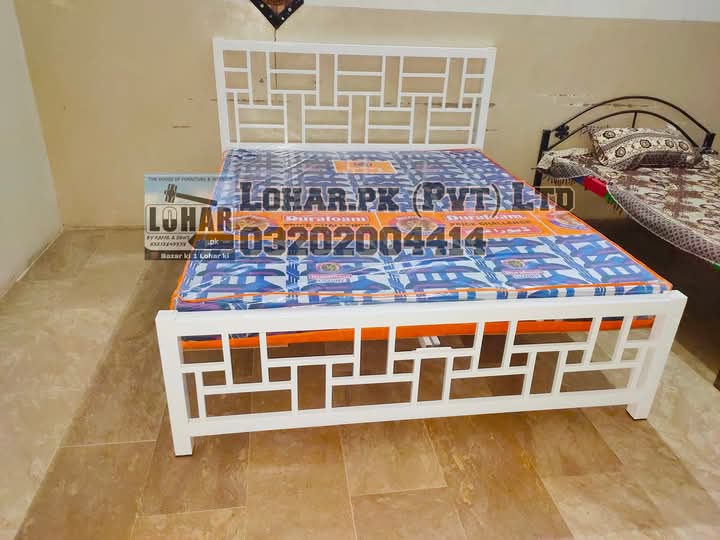 Iron Double Bed (super luxury design) / Queen Size and King Size