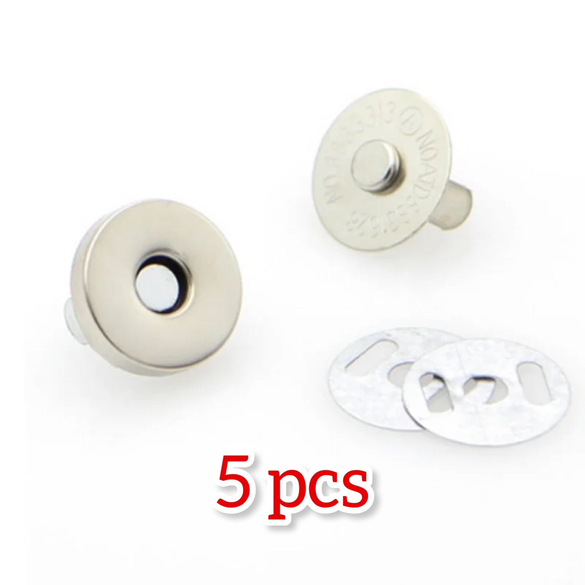 4x10sets/lot Magnetic Snap Fasteners Clasps Buttons Handbag Purse Wallet Craft Bags Parts Accessories Adsorption Buckle 18mm
