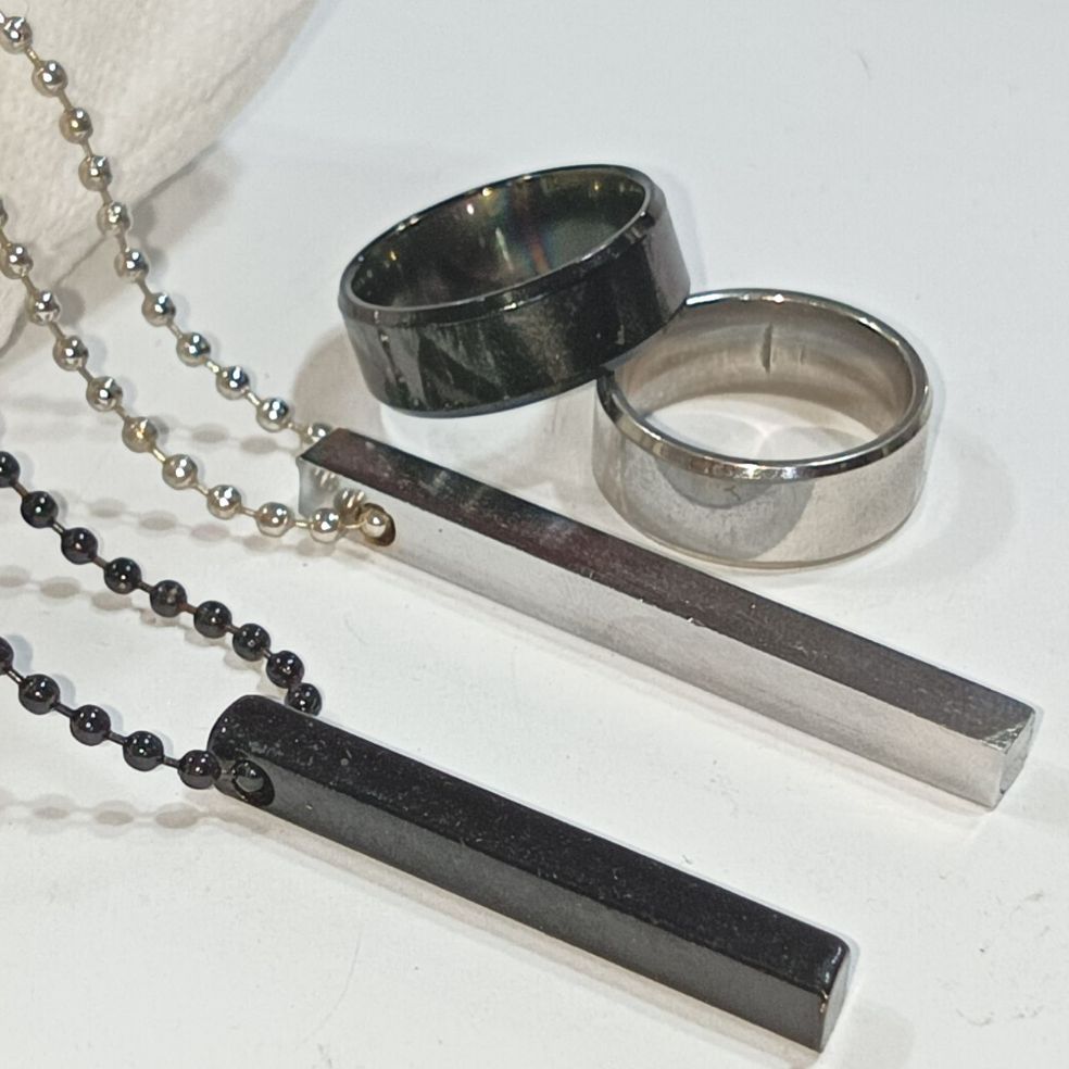 Buy Any 2Pcs Liket with ring 2024 Happy New Year Mens Gift 🎁 Mens Black