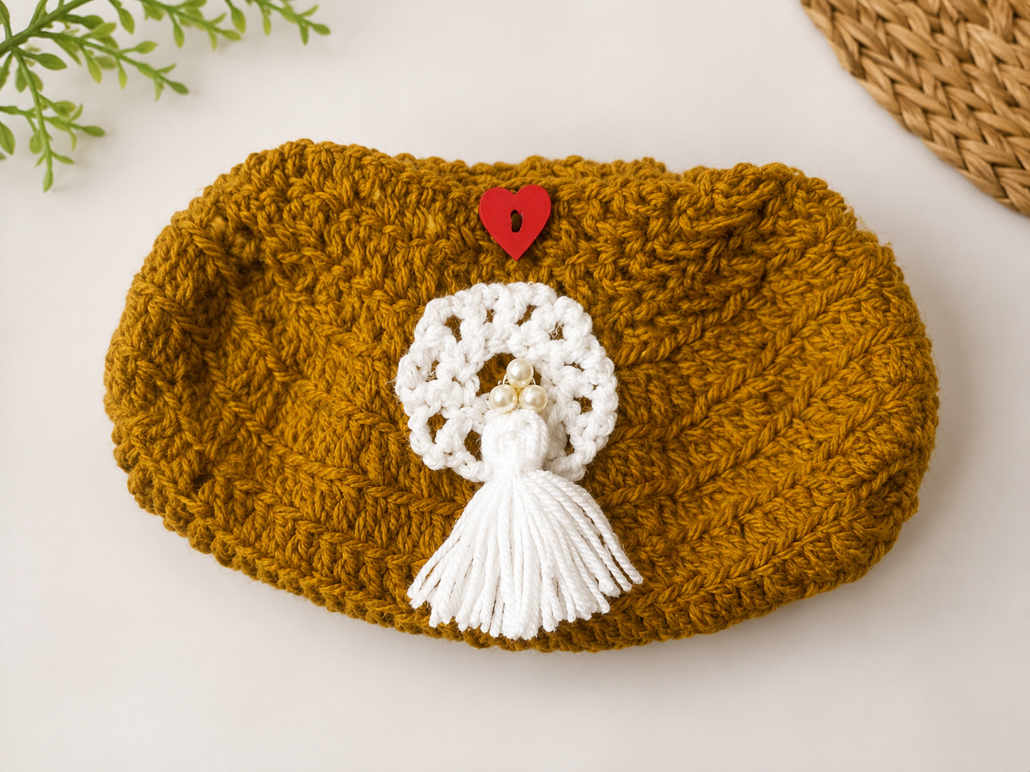 crochet pouch